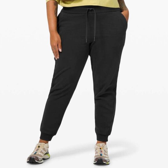 Lululemon Women's Scuba High-Rise Jogger *Fleece 28" - Black - Picture 1 of 8